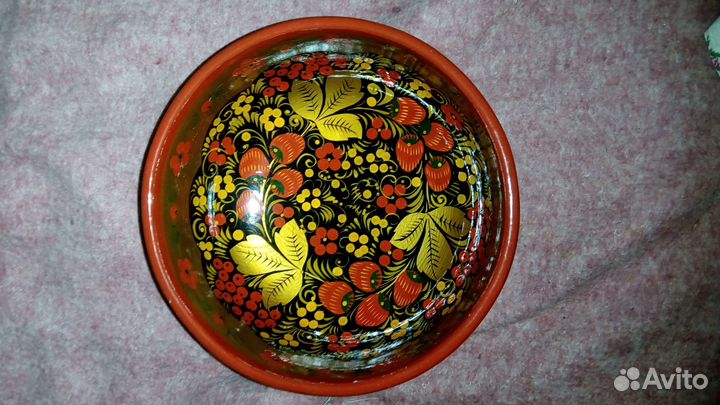 Деревянная посуда, хохлома