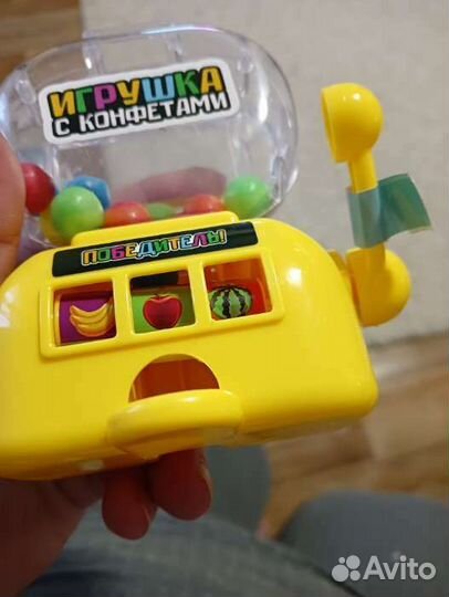 Игрушка с конфетками «игровой АВТОМАТ», микс