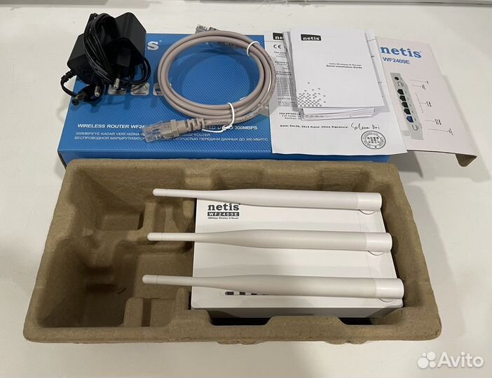 Wifi роутер netis wf2409e