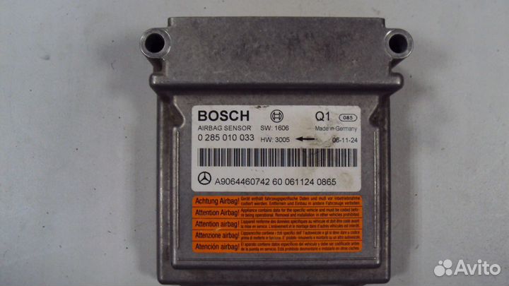 Блок Аирбаг Мерседес Вито Виано 639 Спринтер 906