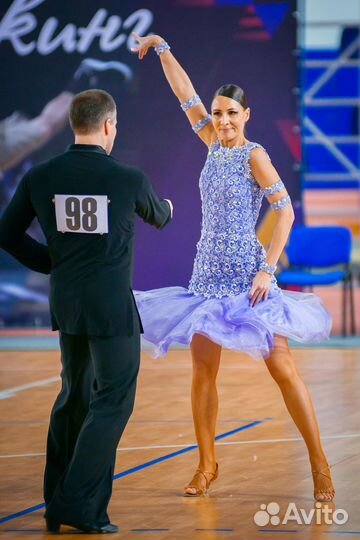 Платье на десятку, спортивные бальные танцы