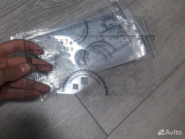 Офицерская линейка гнущаяся, аналог офицерской лин