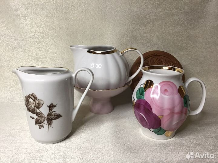 Молочник сливочник СССР шкатулка креманка Рига