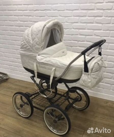 Коляска 2 в 1 эко кожа