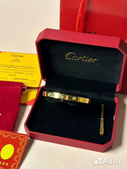 Браслет Картье с отвёрткой
