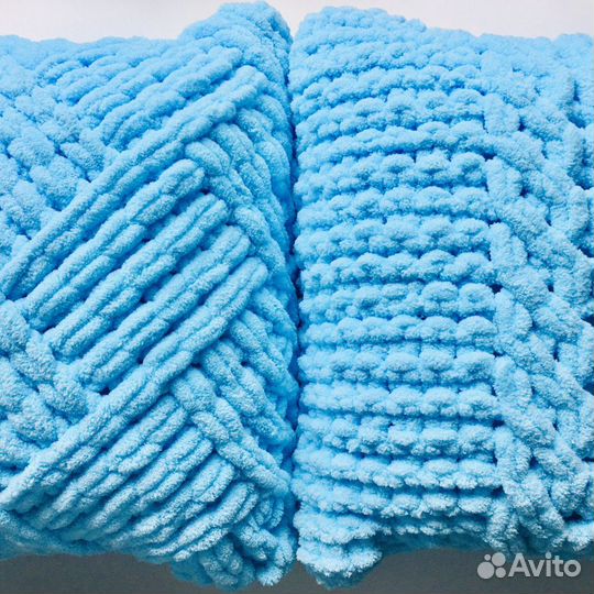 Подушка декоративная из alize puffy