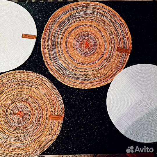 Салфетки сервировочные из шнура