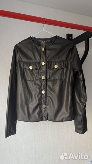 Куртка кожзам новая