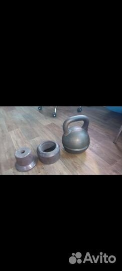 Гиря 16,24,32 кг. Гиря разборная