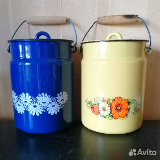 Бидон эмалированный СССР