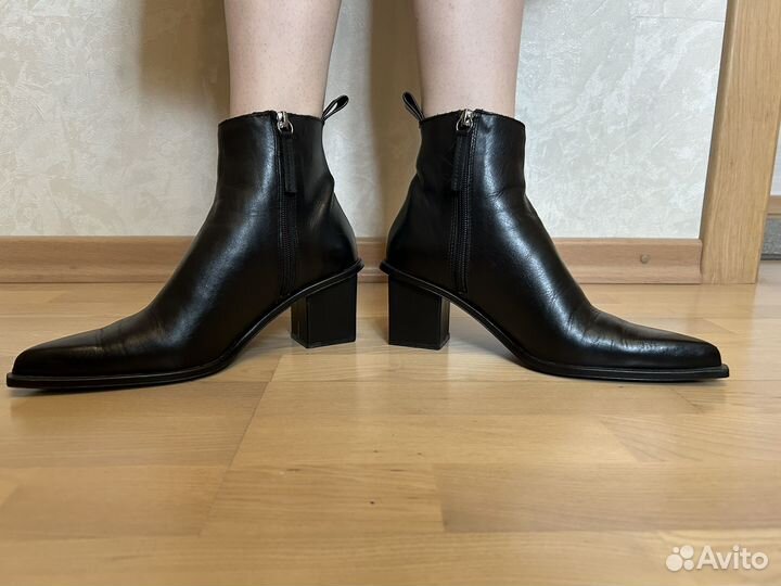 Ботильоны zara 38