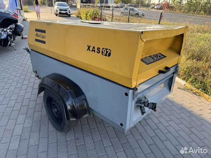 Дизельный компрессор Atlas Copco XAS 97