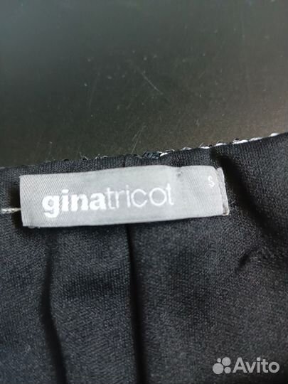 Юбка карандаш c пайетками gina tricot