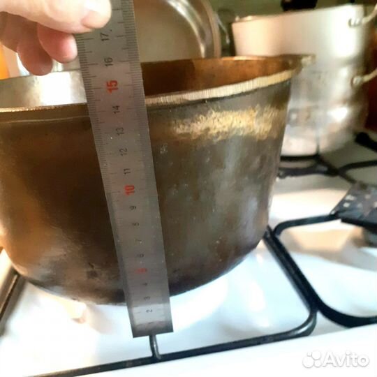 Казан чугунный 6л