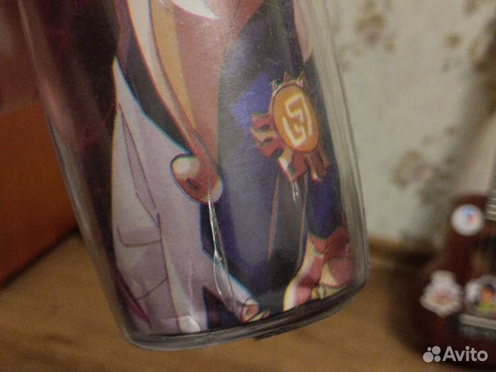 Термо кружка с Альбедо из Genshin impact