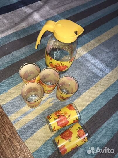 Набор для напитков кувшин стаканы