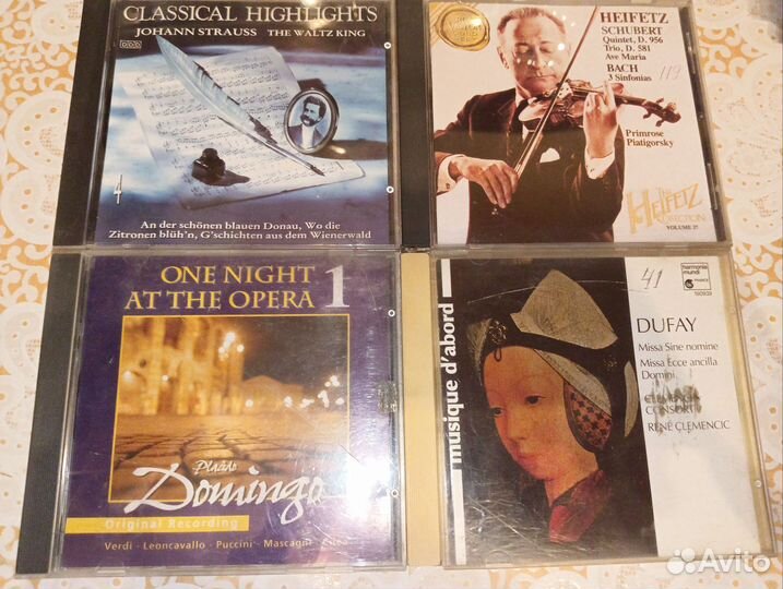 Диски с классической музыкой из Европы