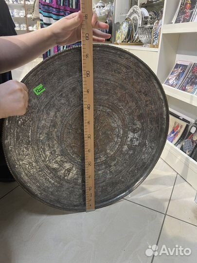 Медные подносы, антикварные. Прием-продажа