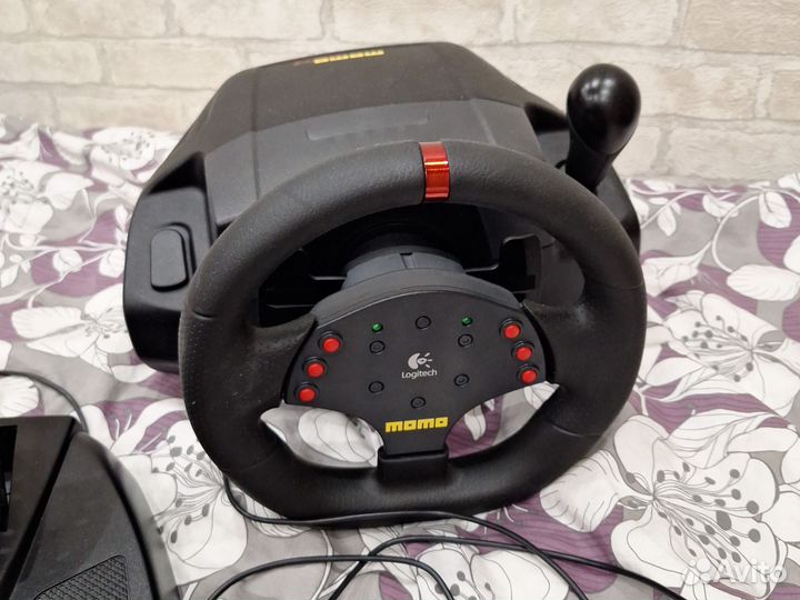 Руль logitech momo racing 240 градусов