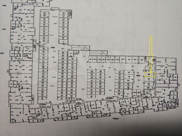 Машиноместо, 22 м²