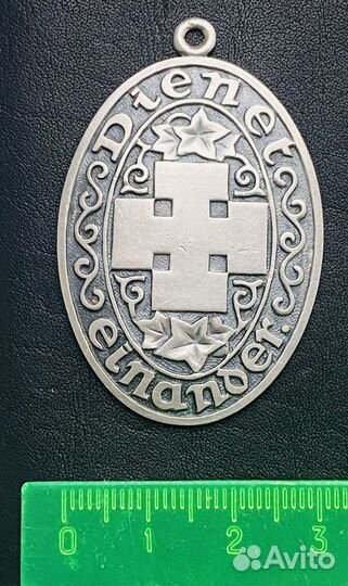 Медальон, жетон, подвес серебро
