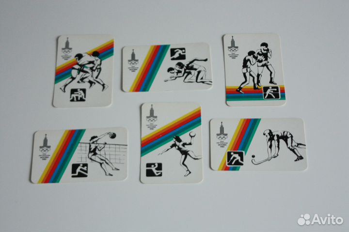 Календарики - олимпиада-80