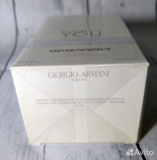 Emporio armani because you 100ml