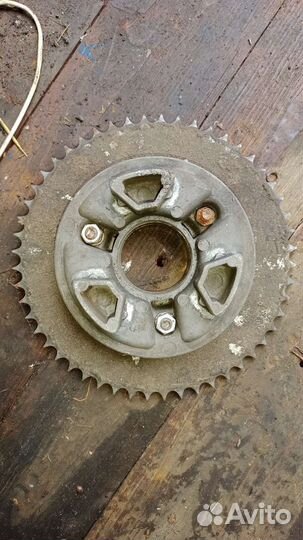 Звезда задняя мопед