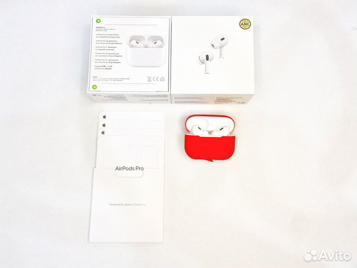 AirPods pro2 поколения (LUX) +гарантия+чехол