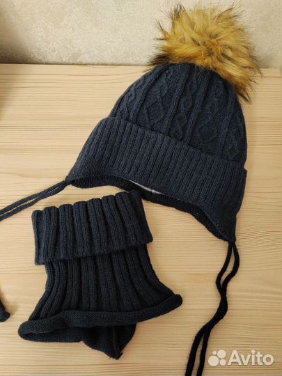 Шапка зимняя со снудом
