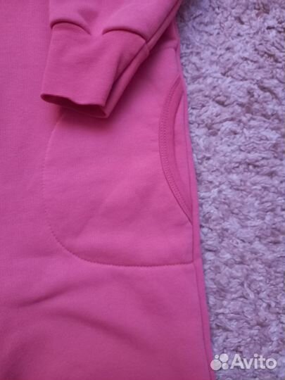 Комбинезон трикотажный на флисе 128