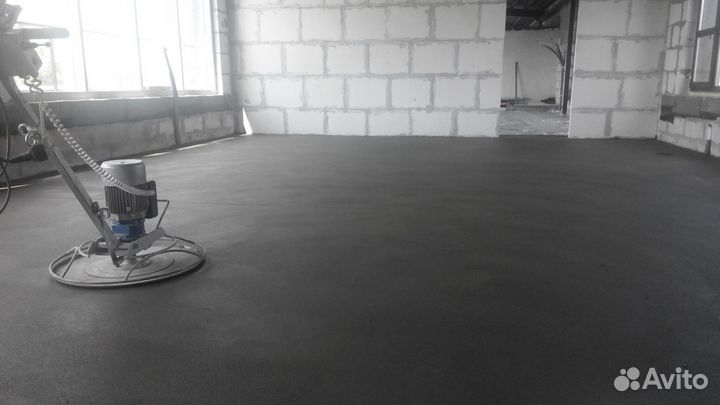 Стяжка пола за 1 день