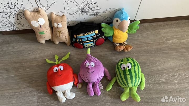 Мягкие игрушки пакетом