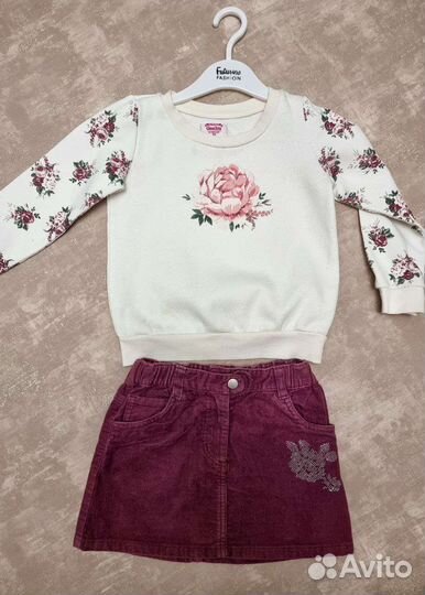 Пакет одежды для девочки 110 - 128