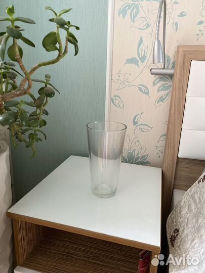 Ваза икеа стекло 22 см