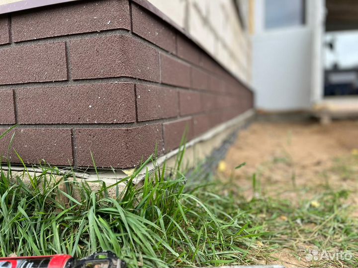 Фасадная термопанель с монтажом