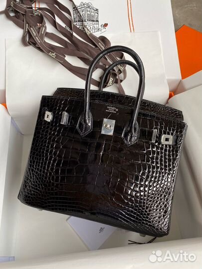 Сумка hermes birkin 25 crocodile