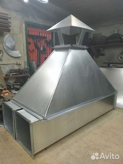 Зонт вытяжной для Барбекю, мангала