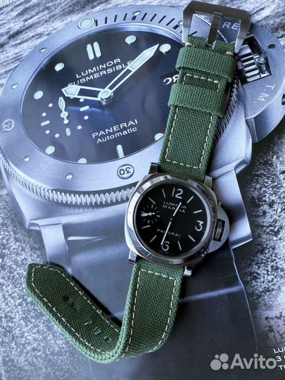 Ремешок для часов Panerai и других из канваса