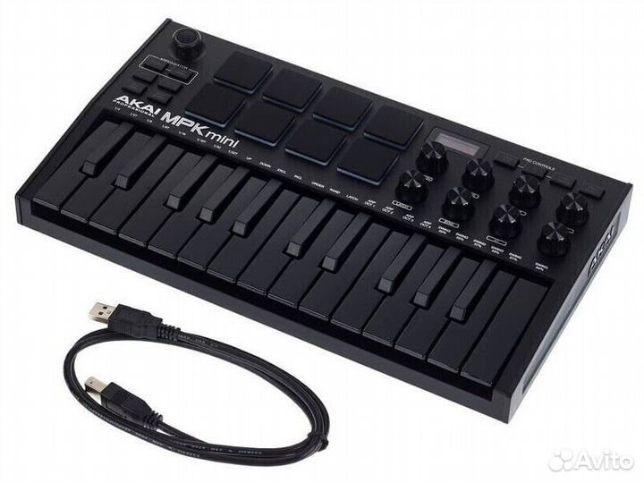 Akai Pro MPK Mini Black MK3 миди-клавиатура