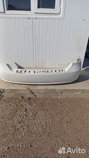Бампер задний volkswagen polo 2012