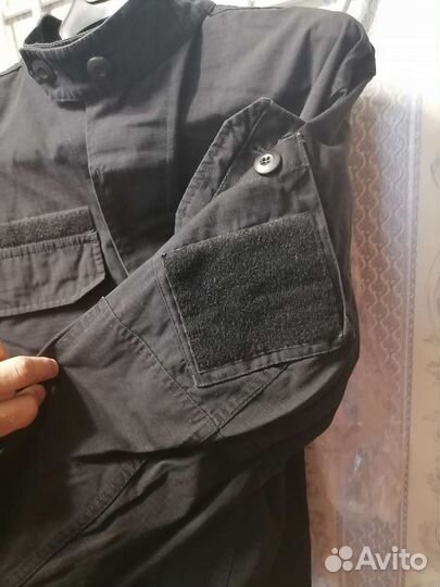 Тактический костюм чёрный