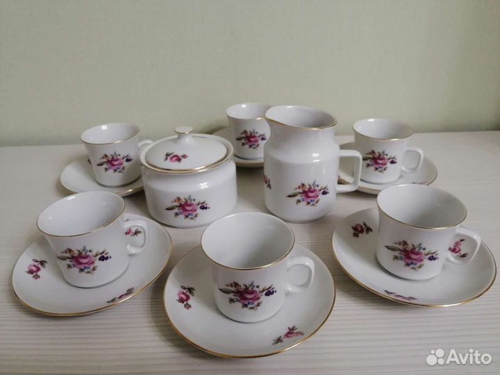 Сервиз кофейный, чайные пары