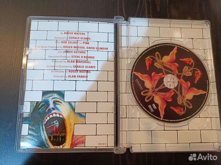DVD Pink Floyd 1999 The Wall Sony/BMG (Стекло)