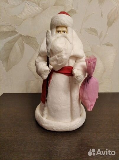 Дед мороз с посохом и мешком. СССР