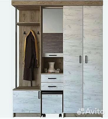 Прихожая на заказ. Шкаф новый в рассрочку