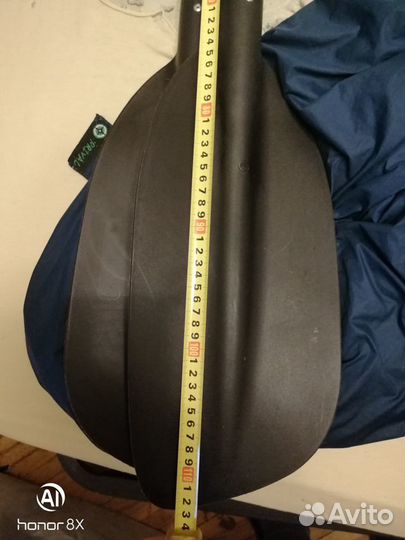 Весло байдарочное 2-х секционное ассиметричное