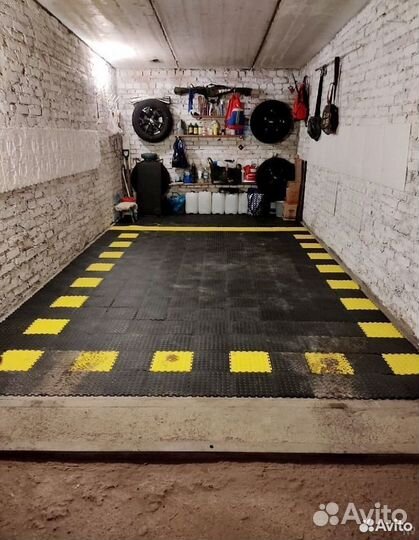 Пвх плитка в гараж