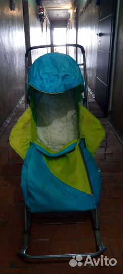 Коляска санки