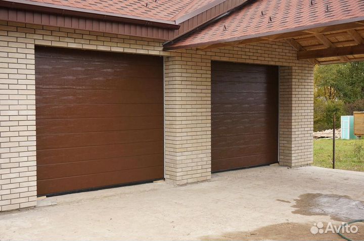 Подъемные ворота с автоматикой 3000х3000